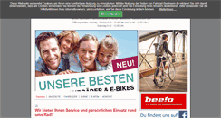 Desktop Screenshot of fahrrad-beelmann.de